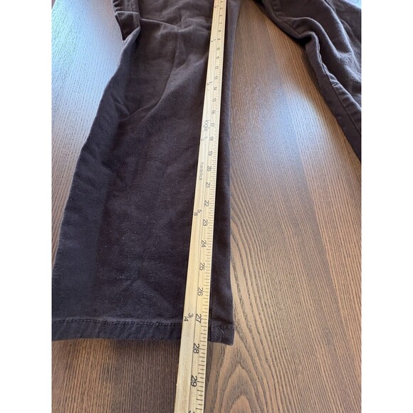 Gloria Vanderbilt Amanda STRETCH Womens Pants Size 12 Short Brown Jeans EUC - Picture 8 of 13